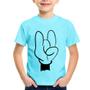 Imagem de Camiseta Infantil Rock Hand - Foca na Moda