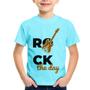 Imagem de Camiseta Infantil Rock the day - Foca na Moda