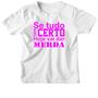 Imagem de Camiseta Infantil Se tudo der certo hoje Pink