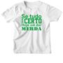 Imagem de Camiseta Infantil Se tudo der certo hoje verde