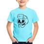 Imagem de Camiseta Infantil Skull Skeleton - Foca na Moda