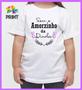 Imagem de Camiseta Infantil - Sou o Amorzinho da Dinda - ZLprint