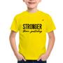 Imagem de Camiseta Infantil Stronger than yesterday - Foca na Moda