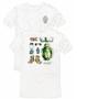 Imagem de Camiseta infantil tshirt explore off white king&joe 4053