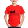 Imagem de Camiseta Infantil Uai - Significado - Foca na Moda