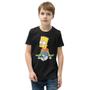 Imagem de Camiseta Infantil Unissex - Bart Simpsons Skate