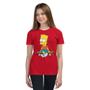 Imagem de Camiseta Infantil Unissex - Bart Simpsons Skate