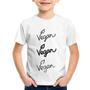 Imagem de Camiseta Infantil Vegan - Foca na Moda