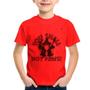 Imagem de Camiseta Infantil You shall not paws - Foca na Moda