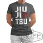 Imagem de Camiseta Jiu Jitsu Camisa Masculina Jiujitsu Bjj Vale Tudo Artes Marciais MMA 100% Algodão