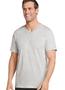 Imagem de Camiseta Jockey Classic com decote em V para homens, pacote com 3 unidades, cinza, 2GG