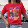 Imagem de Camiseta Justin Drew Bieber Purpose Pop Graphic Vintage Tour