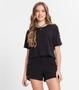 Imagem de Camiseta Juvenil Feminina Minty Preto