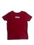 Imagem de Camiseta Juvenil Fila Cherged Masculina - Bordo