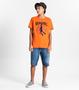 Imagem de Camiseta Juvenil Masculina Basketball Minty Laranja