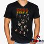 Imagem de Camiseta Kiss 100% Algodão Rock Geeko