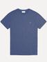 Imagem de Camiseta Lacoste Masculina Classic Pima Cotton Logo Azul Marinho Mescla