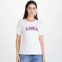 Imagem de Camiseta Lança Perfume Baby Look Ve25 Off White Feminino