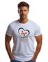 Imagem de Camiseta LGBT orgulho gay carinha feliz emoji arco íris M06