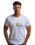 Imagem de Camiseta LGBT orgulho gay coração batimentos cardíacos M07