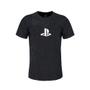 Imagem de Camiseta Licenciada Playstation Classic Ps Geek Cinza Escuro