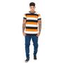Imagem de Camiseta Listrada Ridens Estilo Clássico em Apenas 1 Peça