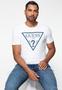 Imagem de Camiseta Logo Triangulo Relevo Guess Branco