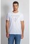 Imagem de Camiseta Logo Triangulo Relevo Guess Branco