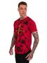 Imagem de Camiseta long line estampada Fé 100% Algodão
