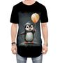 Imagem de Camiseta Longline Bebê Pinguim com Balões Crianças 16