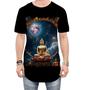 Imagem de Camiseta Longline Buda Universo Lótus Imortalidade 7