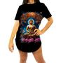 Imagem de Camiseta Longline Buda Universo Lótus Imortalidade 9