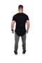 Imagem de Camiseta Longline confort Kruger's Concept Bolso False 01 - Masculino - M - Preto