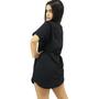 Imagem de Camiseta Longline Feminina Oversized Camisa Tapa Bumbum Academia