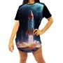 Imagem de Camiseta Longline Foguete Espacial Space Rocket Espaço 3