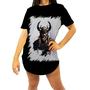 Imagem de Camiseta Longline Guerreiro Viking Nórdico Tribo 8