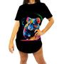 Imagem de Camiseta Longline Hamster Neon Pet Estimação 8