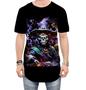 Imagem de Camiseta Longline Mago da Morte Trevas Magia 6