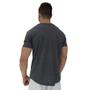 Imagem de Camiseta Longline Masculina MXD Conceito Estampa Lateral Hardcore Laranja