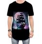 Imagem de Camiseta Longline Navio Pirata Fantasma Spectral Ship 4
