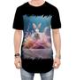 Imagem de Camiseta Longline Páscoa Coelhinho Explosão de Cores 2