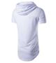 Imagem de Camiseta Longline Plussize Masculina Logo Konoa Com Gorro