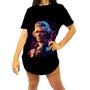 Imagem de Camiseta Longline Thomas Jefferson Presidente do EUA 1