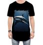 Imagem de Camiseta Longline Tubarão Shark Rei dos Mares 1