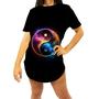 Imagem de Camiseta Longline Yin Yang Simbolo Taoísmo Dualidade 2