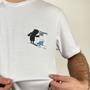 Imagem de Camiseta Lost Smurfs Gargamel Shadow Branco - Masculina