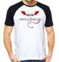 Imagem de Camiseta má influência camisa divertida engraçada malvadão