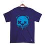 Imagem de Camiseta Máfia club Gola Redonda Estampa URSO XX 2 Streetwear fio 30.1 Penteado.