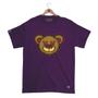 Imagem de Camiseta Máfiaclub Gola Redonda Estampa URSO XX Streetwear fio 30.1 Penteado.