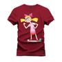 Imagem de Camiseta Malha Premium Estampada Unissex Menininha